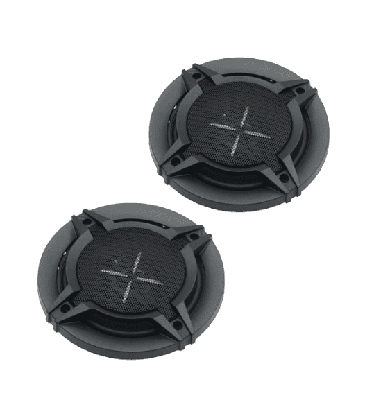 Pervoi 16cm (6.3`) 3-Way Mega Bass Coaxial Speakers XS-FB1630